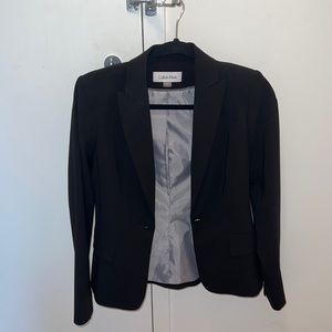 Black Calvin Klein blazer